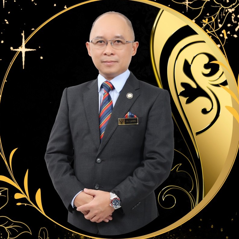 Portrait of Ir. Ts. Gs. Br. Dr. Cassidy Anak Morris